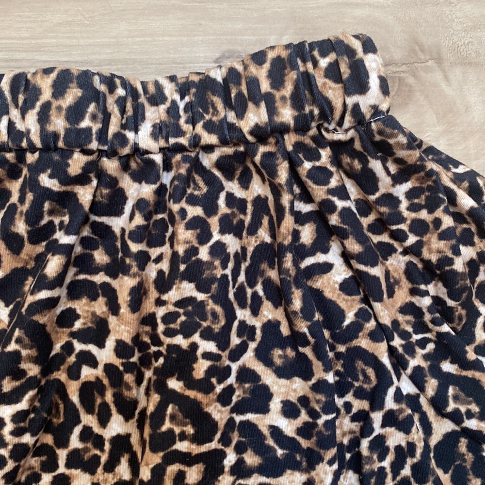 Emma & Elsa Girls Size 7/8 Skirt Bundle. One leopard and one Cheetah. - Picture 9 of 11